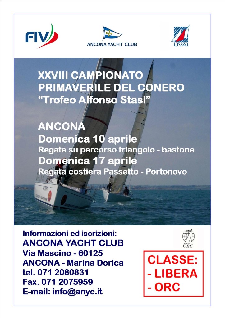 Locandina Campionato Primaverile 2016 AYC